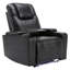 Kwanita 92cm Wide Leather Match Rocker Home Theatre Recliner