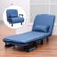 Folding 1 Seater Futon Chair