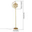 Adas 160cm Powder Coated Torchiere Floor Lamp