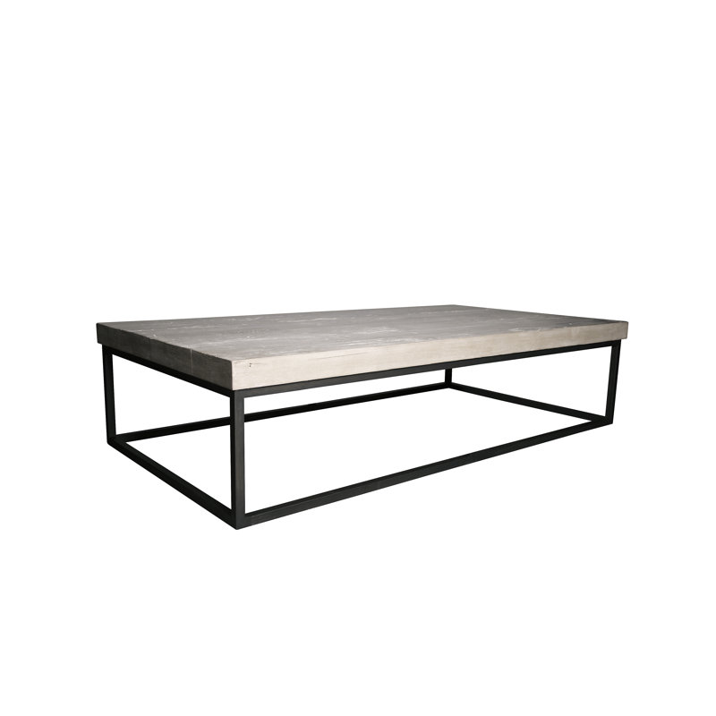 Table basse Marin, plateau RL, H 16,5 po x L 60 po x l 32 po