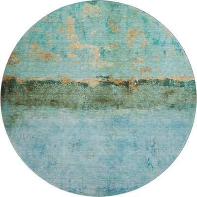 Premium Machine Washable Meidell AMF1716 Abstract Rug