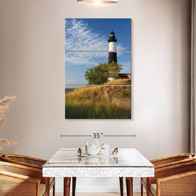 Big Sable Point Lighthouse II, 50" H x 32" W