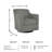 Bradney Upholstered Swivel Armchair-96679408