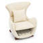 Chaise d'appoint moderne pour animaux de compagnie avec siège incurvé et coin caché pour la chambre à coucher et le coin lecture-1140991689-1140991735