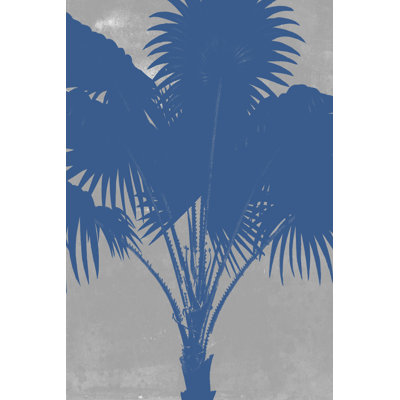 Chromatic Palms VI 1 Piece Wrapped Canvas Wall Art
