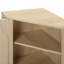 Armoire d'angle, porte en rotin, tables d'angle autoportantes pour petits espaces, support d'angle pour salon, cuisine, chambre à coucher