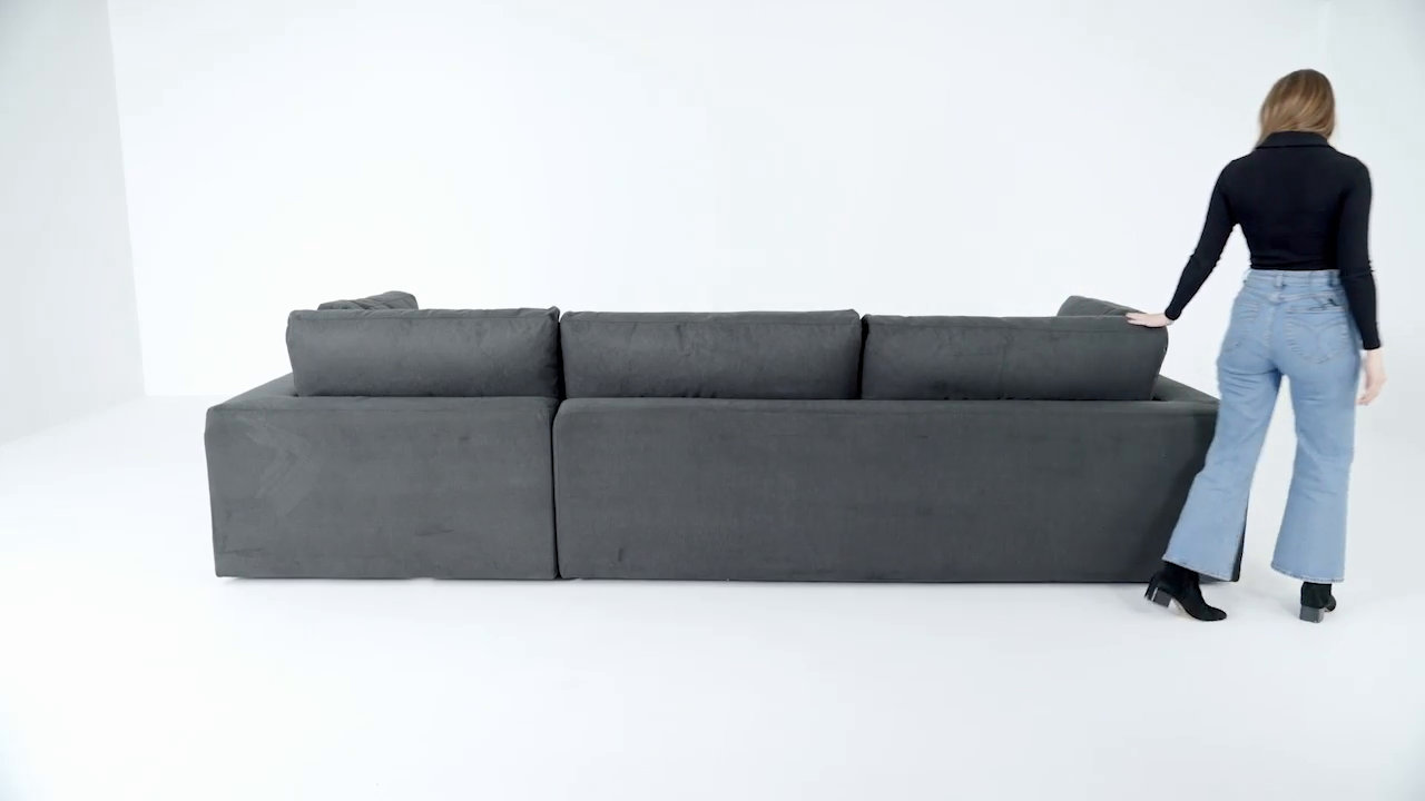 Asher 2 - Piece Upholstered Chaise Sectional