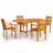 Parmenter Oval 4 - Person 160Cm Long Dining Set