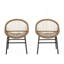 Chaise Edgar (ensemble de 2)