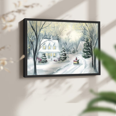 Chirstmas Art-DCL III - Reproduction encadrée - Restickable