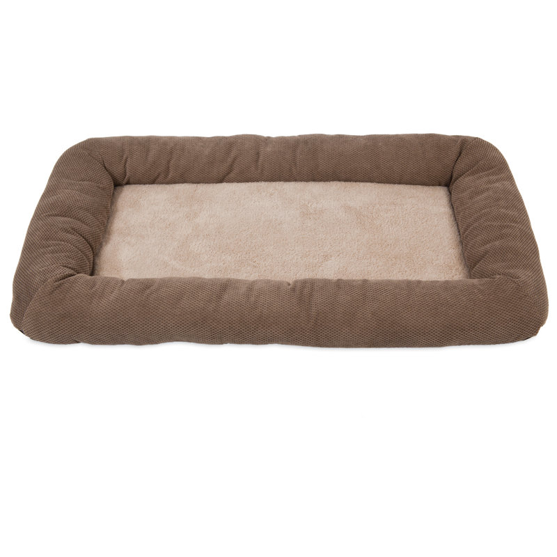 Traversin Snoozzy Mod Chic, Moyen (l 29 po x P 18 po x H 4,5 po), Brun