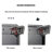 18 Inch 3D  Flame Electric Infrared Quartz Fireplace Stove With Remote Control-1725752692