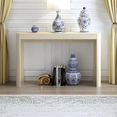 Caomhan Modern Rectangular 47.2" Wide Console Table by Ebern Designs