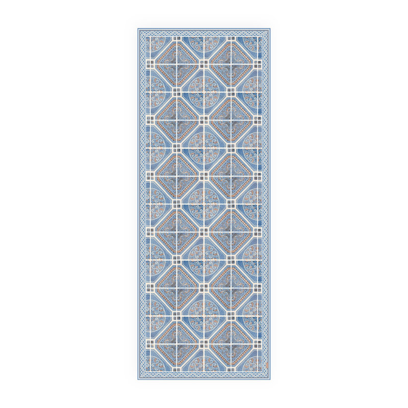 Bynoe Geometric Kitchen Mat, Rectangular 68 x 180cm