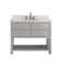 Brooks 43'' Single Bathroom Vanity with Stone Top
