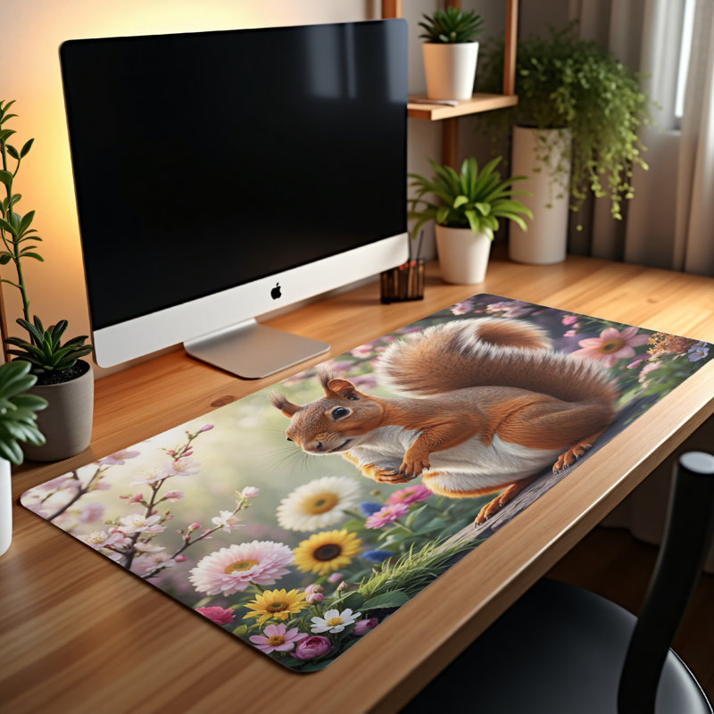 Polyester Desk Pad, 31.5x15.5