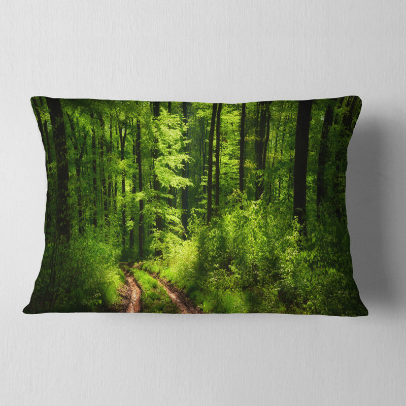 Coussin lombaire dans une forêt sauvage