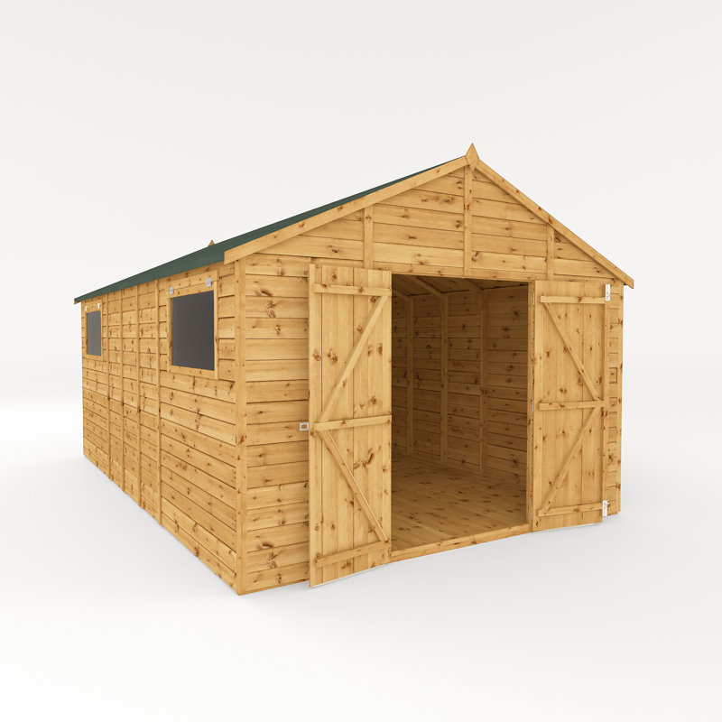 Mercia 16 x 10ft Premium Shiplap Apex Workshop
