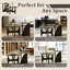 30 Inch Round Brushed Gold Tray Top Living Room Table Set With End Tables And Solid Walnut Cross Base