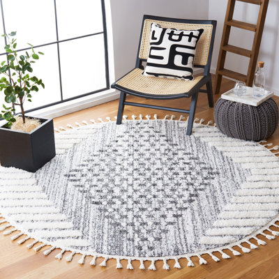 Moroccan Tassel Shag Performance Southwestern Rug