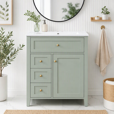 Meuble-lavabo 24 po avec lavabo et rangement spacieux