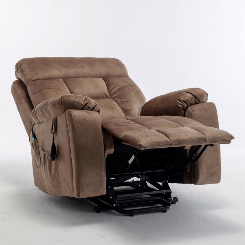 Fauteuil inclinable électrique inclinable électrique, Brun