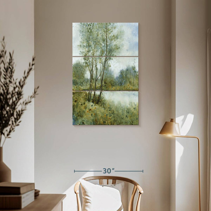 Alvord début du printemps II, H 57 po x l 36 po