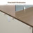 Okeysen 4 Person Benching Workstation, Modular Attachable Office Desks with Power Module & Cable Management