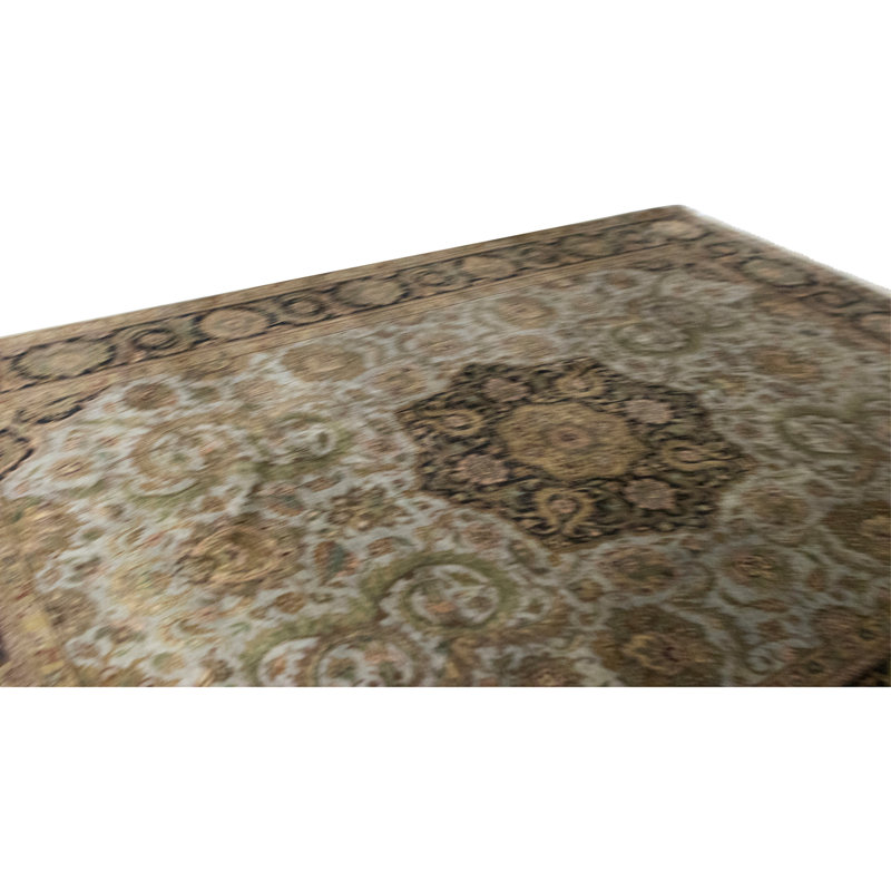 Hand Knotted Area Rug in Black