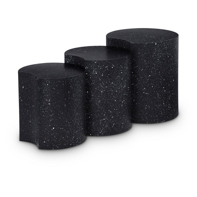 Table de bout Hylie, Noir