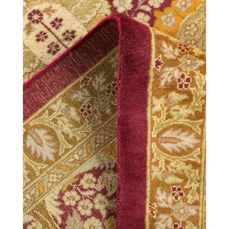 One-of-a-Kind 8' 1" X 10' 1" 2000s Wool Area Rug in Purple