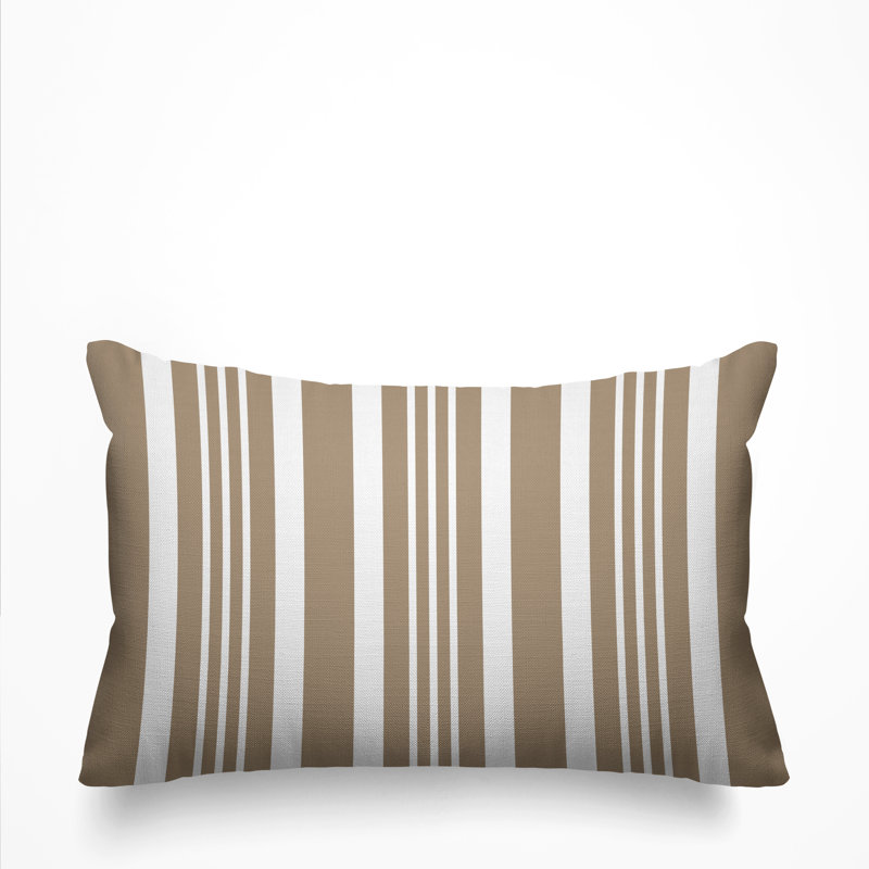 Housse et insert de coussin rectangulaire d'extérieur Healthcliff, Latte