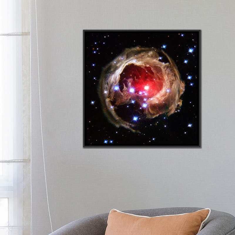 «Astronomie et espace» par Lenworth, impression sur toile non encadrée, H 26 po x l 26 po x P 1,5 po, Toile tendue