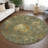 Machine Washable Indoor/Outdoor Chantille ACN2616 Floral Rug-1767427020-1767427016