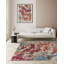 Enosburgh Splash Red/Blue/Grey Area Rug-858973115