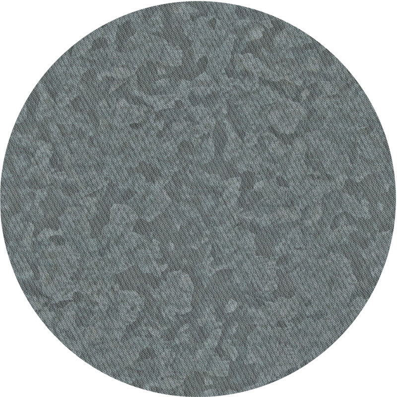 Abstract Indoor Rug, Round 7'