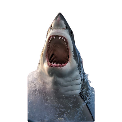 SC2570 Great White Stand-in Cardboard Cutout Standee Standup