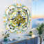 Horloge murale 24 po surdimensionnée pour le salon-88489473
