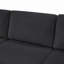 Canapé modulaire surdimensionné de 115,3 po avec méridienne et trois coussins décoratifs moelleux pour le salon-656266786
