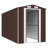 6.3 ft. W x 14.43 ft. D Steel Traditional Storage Shed-88445800