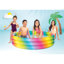 Piscine gonflable ronde pour enfants 3 anneaux Intex 58449EP Rainbow Ombre