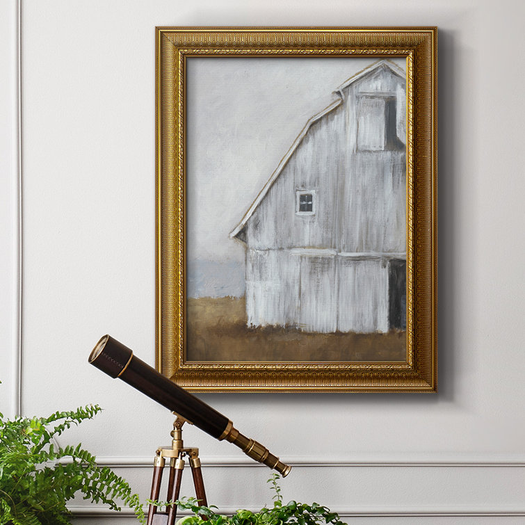 Abandoned Barn II Premium Framed Canvas- Ready to Hang Trinx Size: 20 H x 16 W x 2.5 D