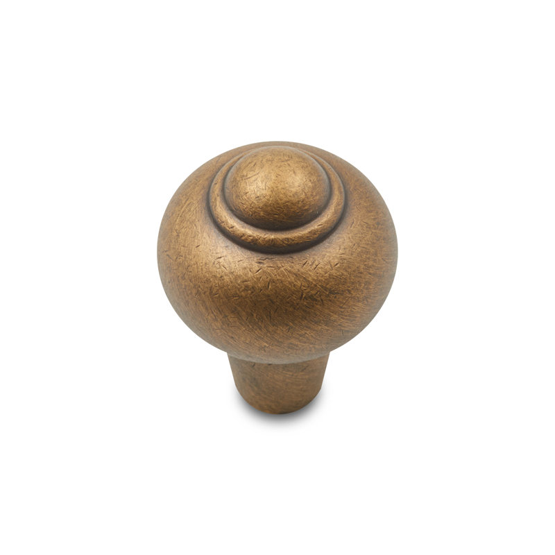Poignée ronde unie avec pointe CK Series, Antique English