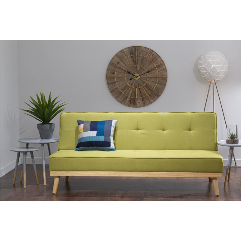 Lucretia 3 Seater Sofa Bed, Green
