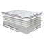 Matelas hybride avec housse matelassée très respirante