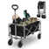 29.3'' W Garden Cart Portable Collapsible Utility Wagon