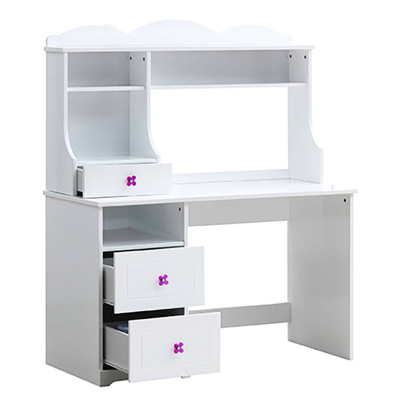 Bureau blanc avec bureau 2