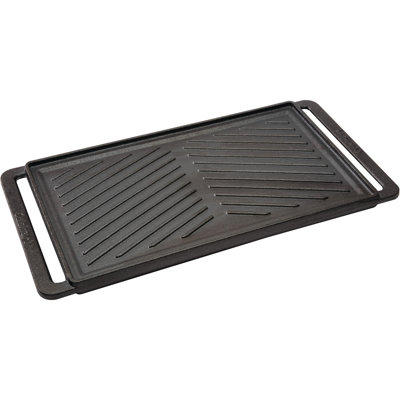 Reversible Cast Iron Griddle Plate