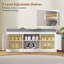 9 Pair Shoe Storage Bench