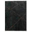 Tapis noir Kalmanovitz